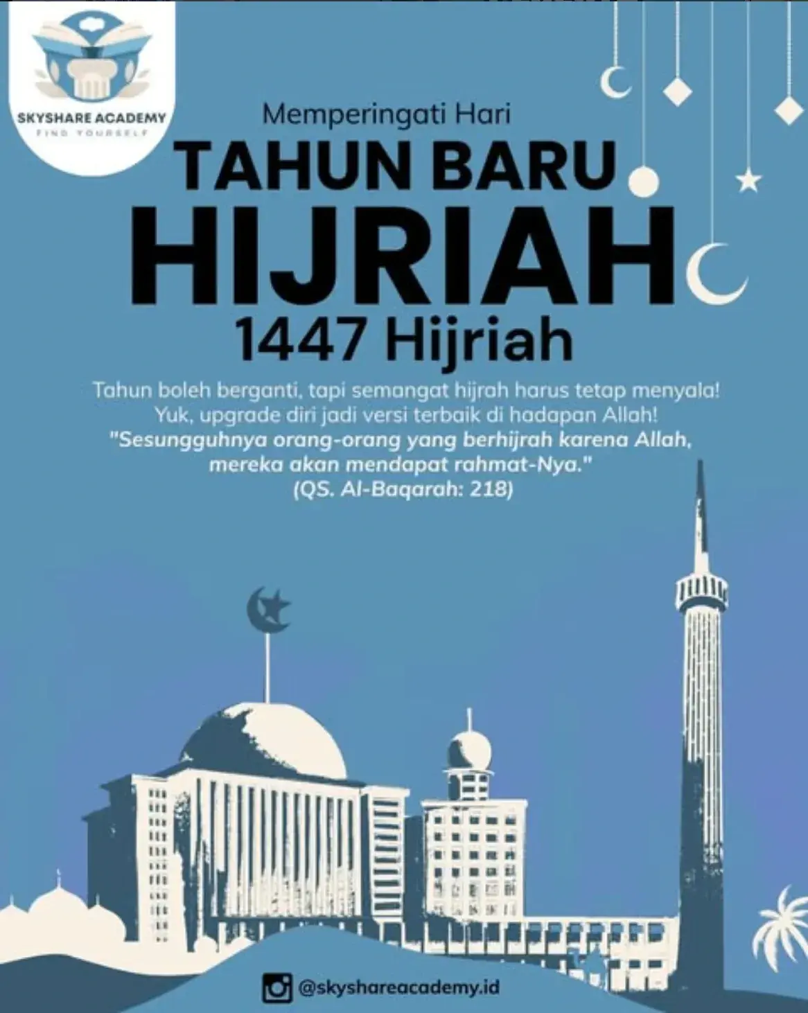 Selamat Tahun Baru Islam 1447 Hijriah