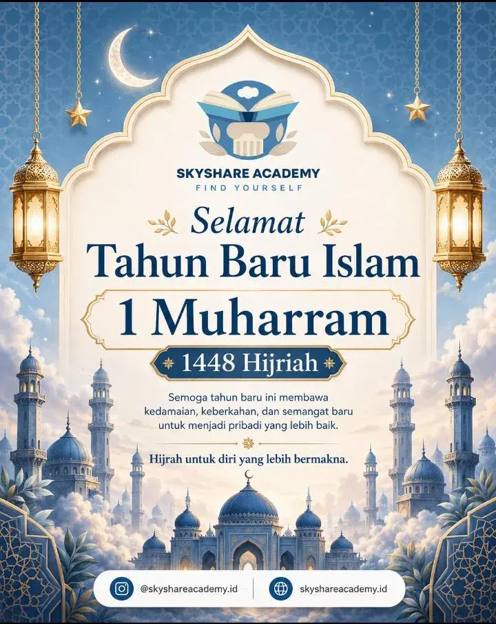 Selamat Tahun Baru Islam 1 Muharram 1448 Hijriah ✨🌙