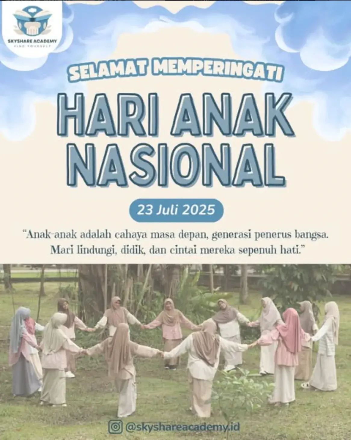 Selamat Memperingati Hari Anak Nasional