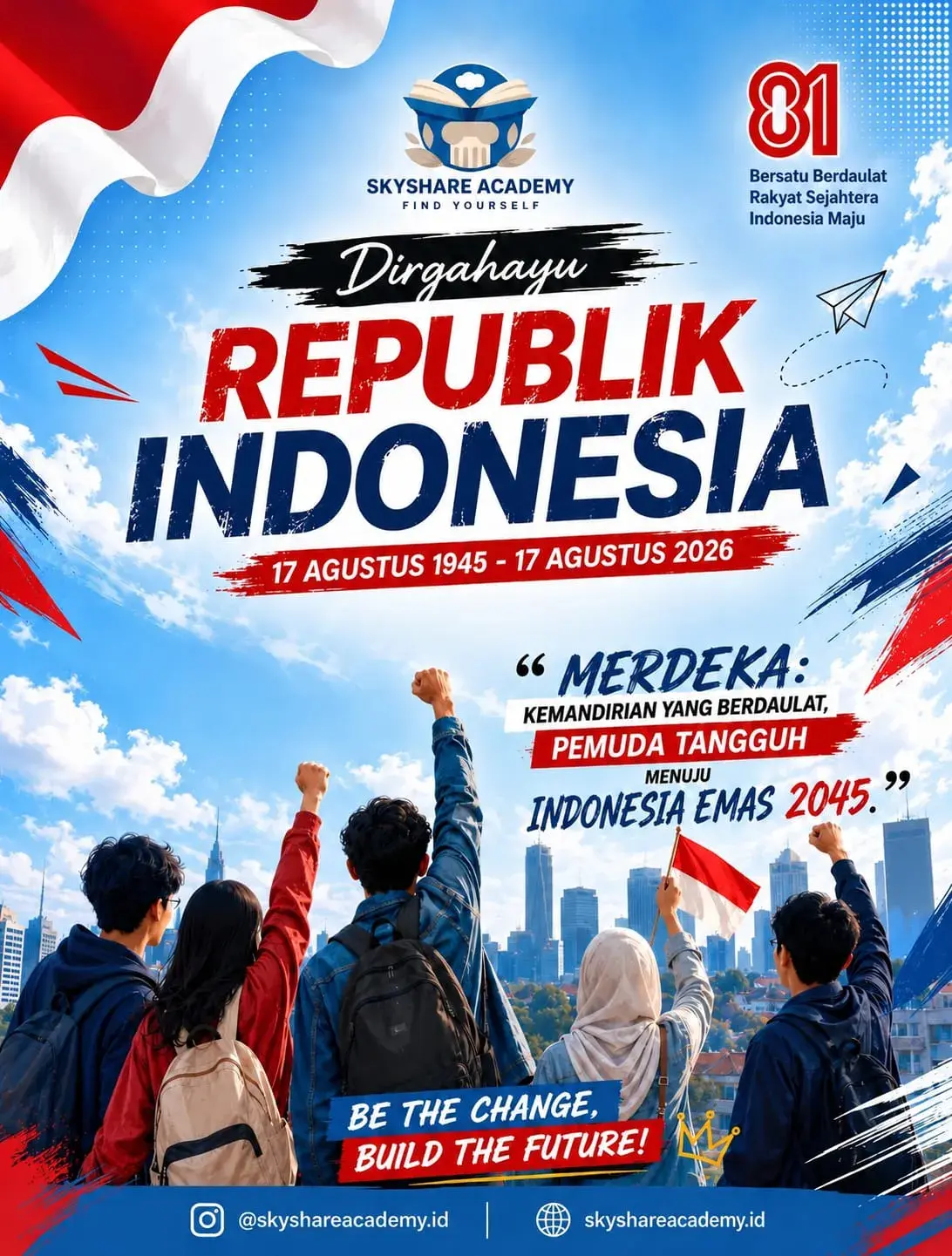 🇮🇩 DIRGAHAYU REPUBLIK INDONESIA KE-81 🇮🇩