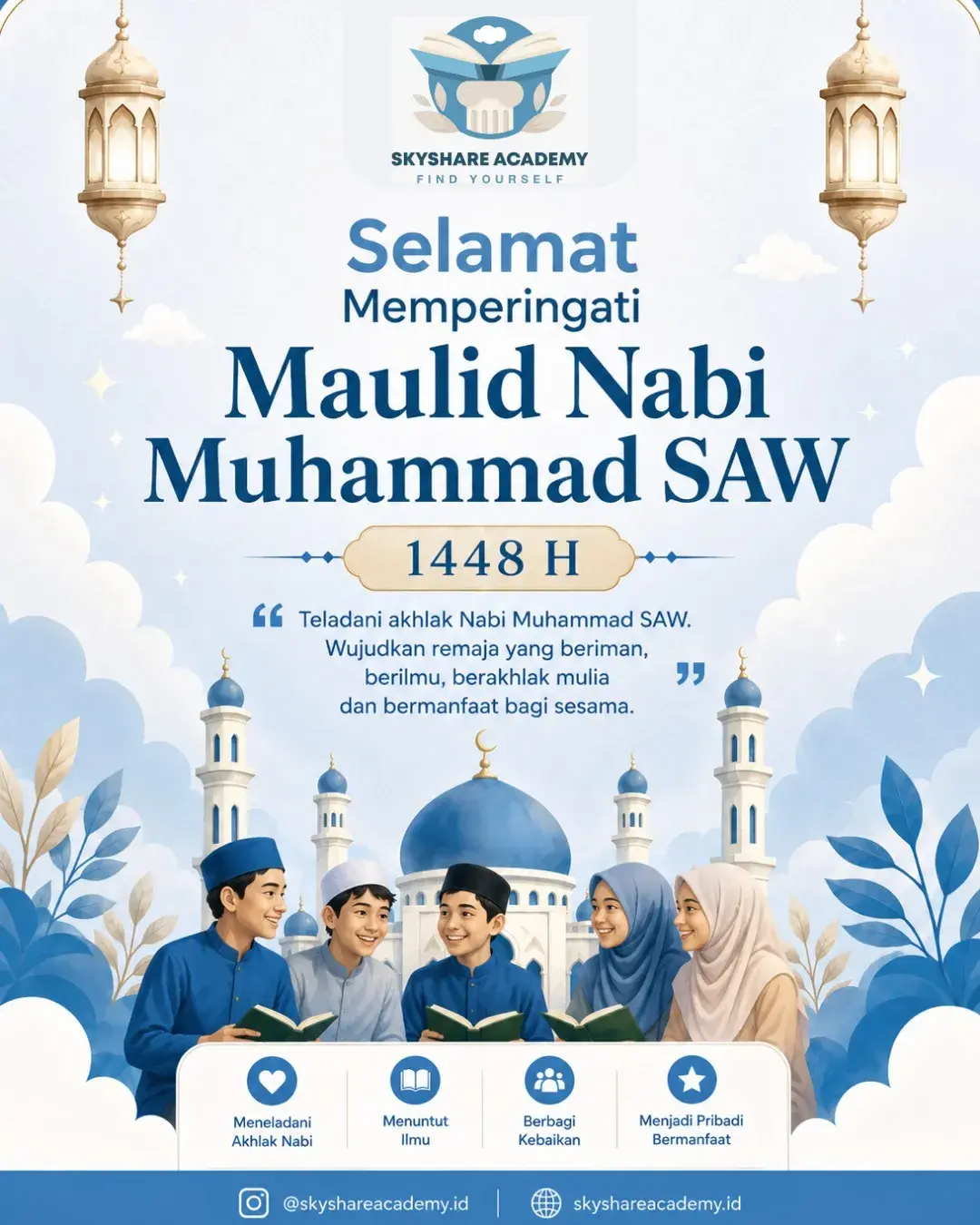 MAULID NABI MUHAMMAD SAW 1448 H 🌙